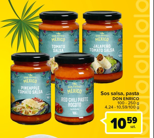 Salsa pomidorowa z ananasem DON ENRICO promocja