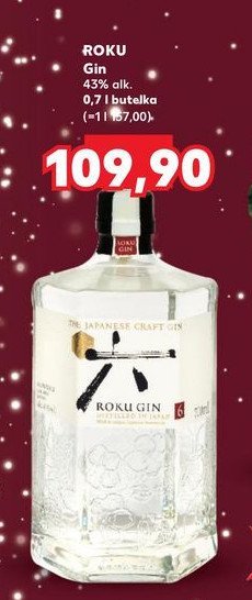 Gin Roku gin promocja w Kaufland