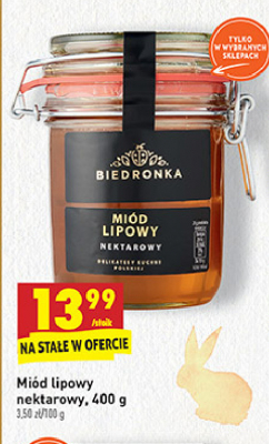 Mi贸d lipowy Biedronka promocja