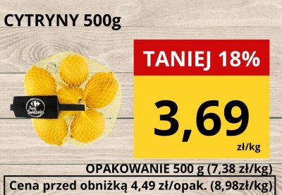 Cytryny promocja w Supeco