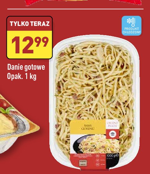 Makaron z sosem promocja