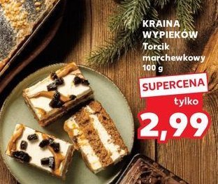 Torcik marchewkowy Kraina wypieków promocja