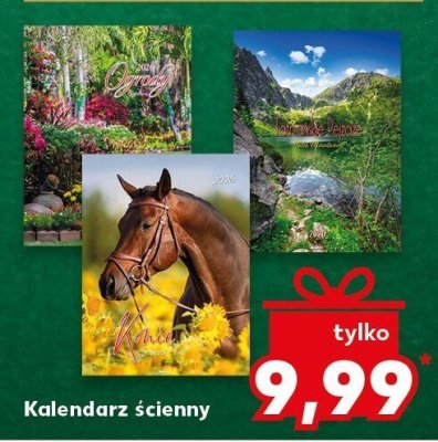 Kalendarz ścienny promocja w Kaufland