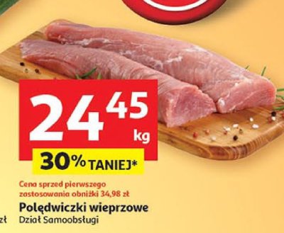 Pol臋dwiczki wieprzowe promocja w Auchan