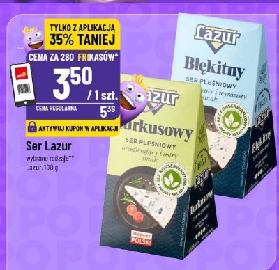 Ser Lazur różne rodzaje promocja w POLOmarket
