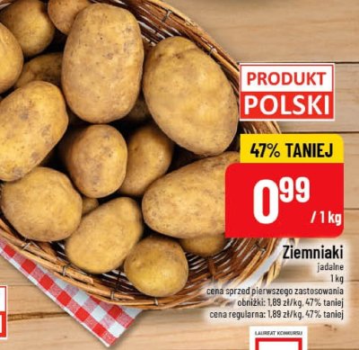 Ziemniaki jadalne promocja w POLOmarket