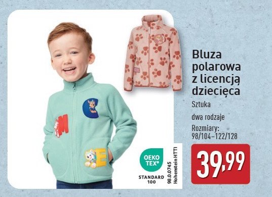 Bluza polarowa dziecięca promocja