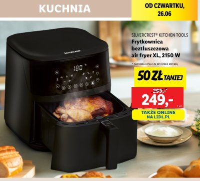 Frytkownica na gorące powietrze 2150 w Silvercrest promocja