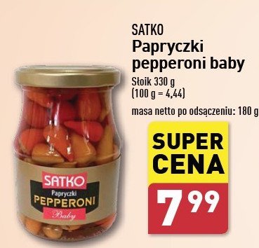 Papryczki ostre Satko promocja