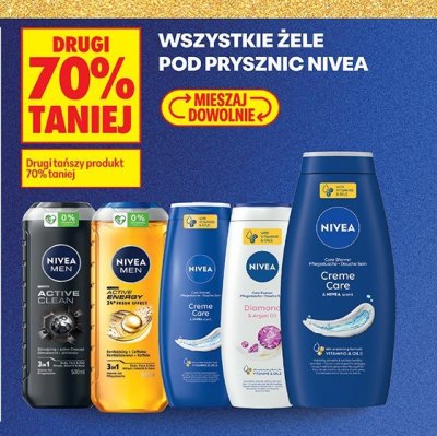 Żele pod prysznic Nivea promocja w Biedronka