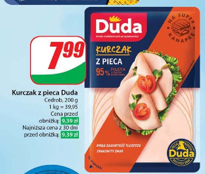 Kurczak z pieca Silesia duda promocja