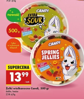 Żelki wielkanocne słodkie Candi (biedronka) promocja