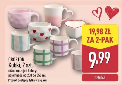 Kubki, 2 szt. promocja w Aldi