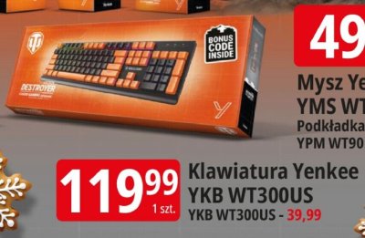 Klawiatura Yenkee YKB WT300US promocja w Leclerc