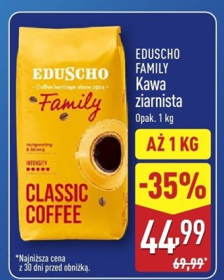 Kawa ziarnista CLASSIC COFFEE 1 kg promocja w Aldi