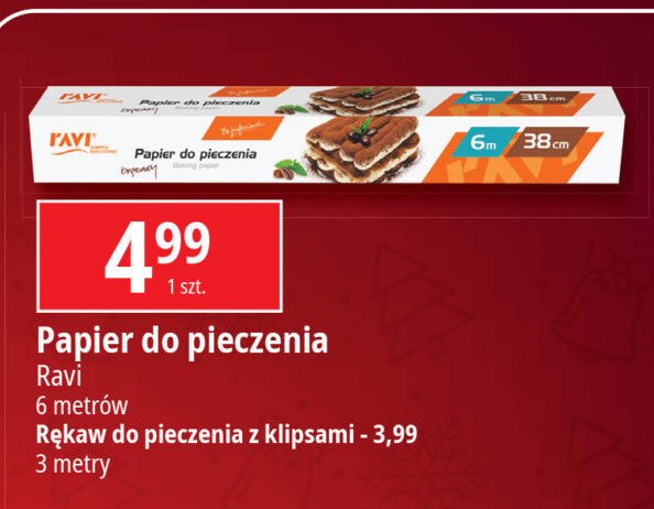 Rękaw do pieczenia 3m Ravi promocja