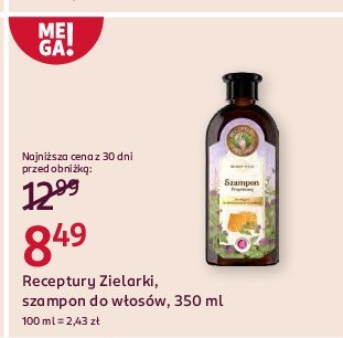 Szampon do włosów propolis Receptury zielarki promocja