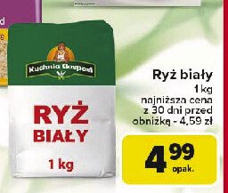 Ryż biały Kuchnia gosposi promocja w Carrefour