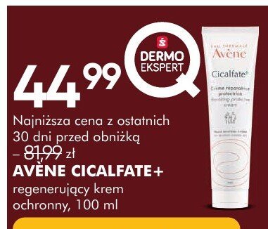 Krem regenerujący Avene Cicalfate+ promocja w Super-Pharm