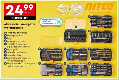 Bity Niteo tools promocja