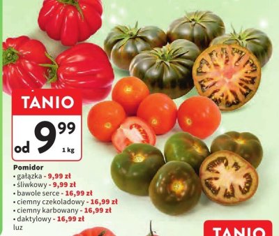 Pomidor daktylowy promocja w Intermarche