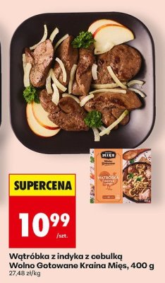 Wątróbka z indyka z cebulką Wolno Gotowane  promocja w Biedronka