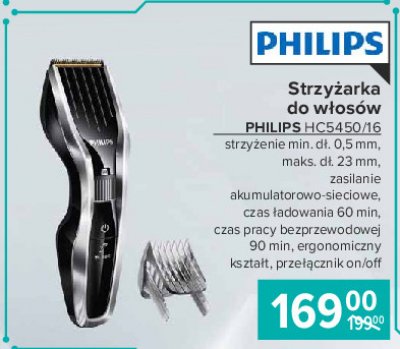 Maszynka do strzyżenia włosów hc 5450/16 Philips promocja