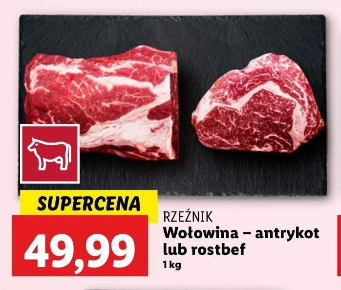 Stek z rostbefu wołowego Rzeźnik codzienna dostawa promocja