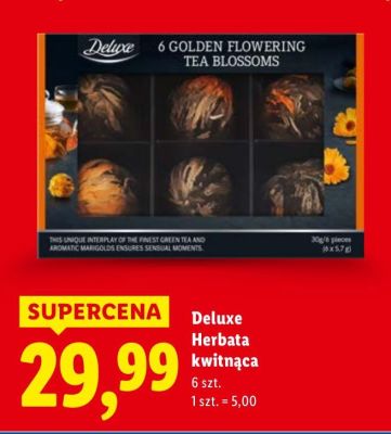 Herbata kwitnąca promocja w Lidl
