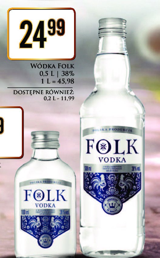 Wódka Folk vodka promocja