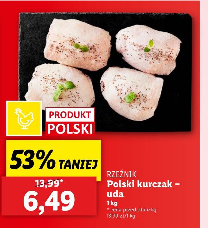 Uda z kurczaka Rzeźnik codzienna dostawa promocja