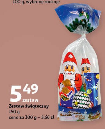 Zestaw świąteczny promocja w Auchan