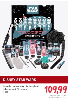 Kalendarz adwentowy z kosmetykami i akcesoriami, 24 elementy promocja w Rossmann