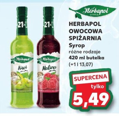 Syrop owocowy OWOCOWA SPIŻARNIA różne rodzaje promocja w Kaufland