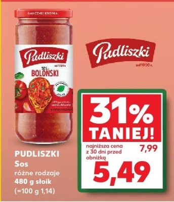 Sos różne rodzaje 480 g  promocja w Kaufland