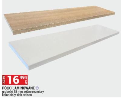 Półki laminowane promocja w Merkury Market