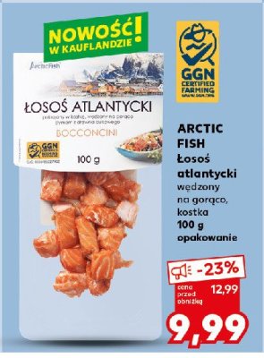 艁oso艣 atlantycki w kostce Arctic fish promocja