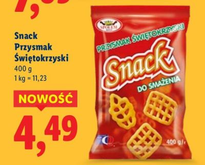 Snack Przysmak Świętokrzyski promocja w Lidl