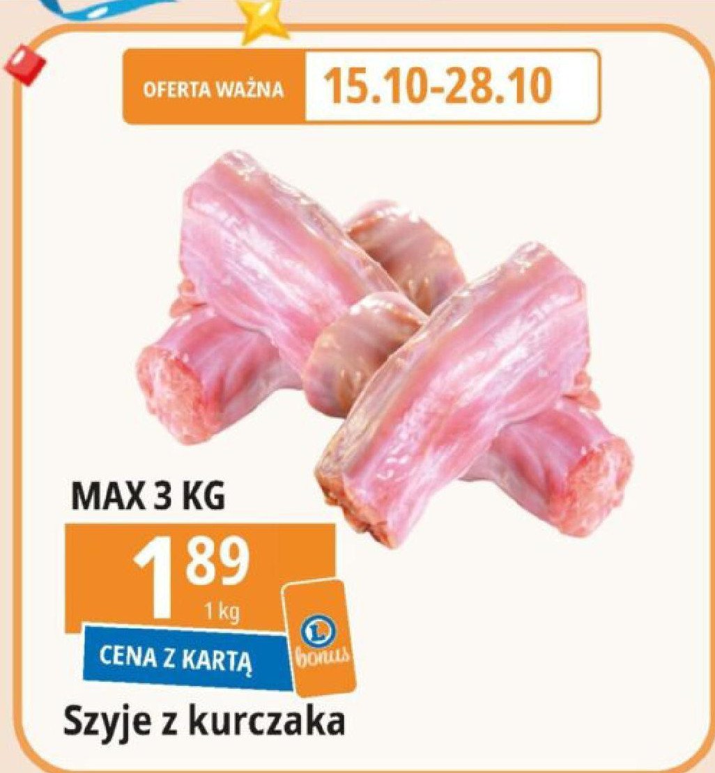 Szyje z kurczaka promocja