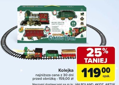 Kolejka Classic Train promocja w Carrefour