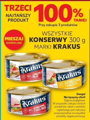 Konserwy wszystkie rodzaje promocja w Kaufland