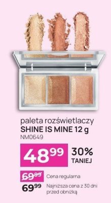 Paleta rozświetlaczy SHINE IS MINE NM0649 promocja w NEONAIL & NEO MAKE UP