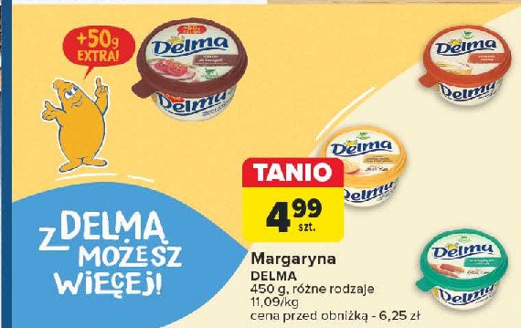 Margaryna Delma kremowa promocja