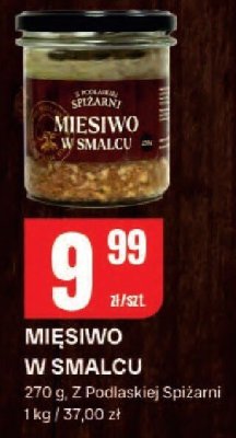 Mięsiwo w smalcu Z Podlaskiej Spiżarni promocja w Chorten