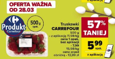 Truskawki Carrefour promocja