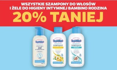 Wszystkie szampony -20% promocja w Netto