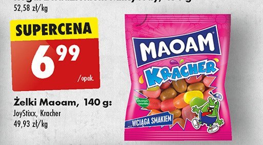 Gumy rozpuszczalne kracher Haribo maoam promocja