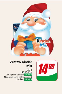 Zestaw Kinder Mix promocja w Dino