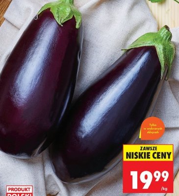 Bakłażan na wagę promocja w Biedronka