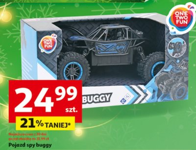 Pojazd spy buggy One Two Fun promocja w Auchan